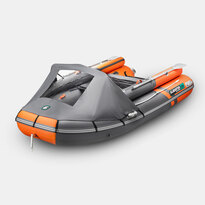 Оранжево-темно-серый