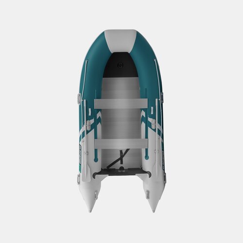 Надувная лодка GLADIATOR B370AL морской зеленый-белый