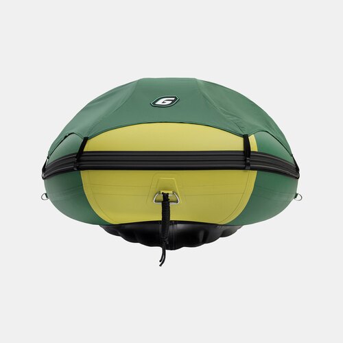 Надувная лодка GLADIATOR E380PRO зелено-оливковый