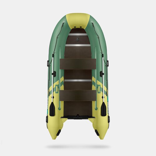 Надувная лодка GLADIATOR B420 зелено-оливковый
