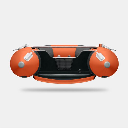 Надувная лодка GLADIATOR E300SL оранжево/темно-серый