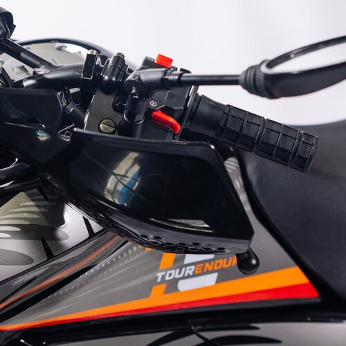 Мотоцикл Regulmoto TE (Tour Enduro) PR, 6 скоростей (черный/оранжевый, 200087-2)