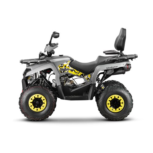 Квадроцикл GLADIATOR F200 LONG серый 