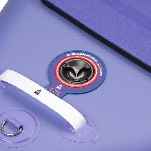 SUP доска надувная Aqua Arrow 10.8 ART Purple Leaf